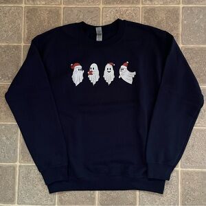Cute Ghost Christmas Sweater